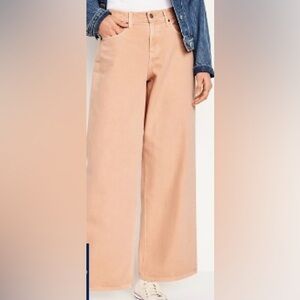 NWT Old Navy Mid-Rise Baggy Wide-Leg Jeans